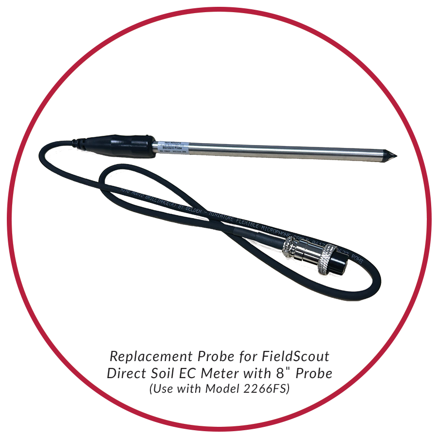 FieldScout Direct Soil EC Meter - 8