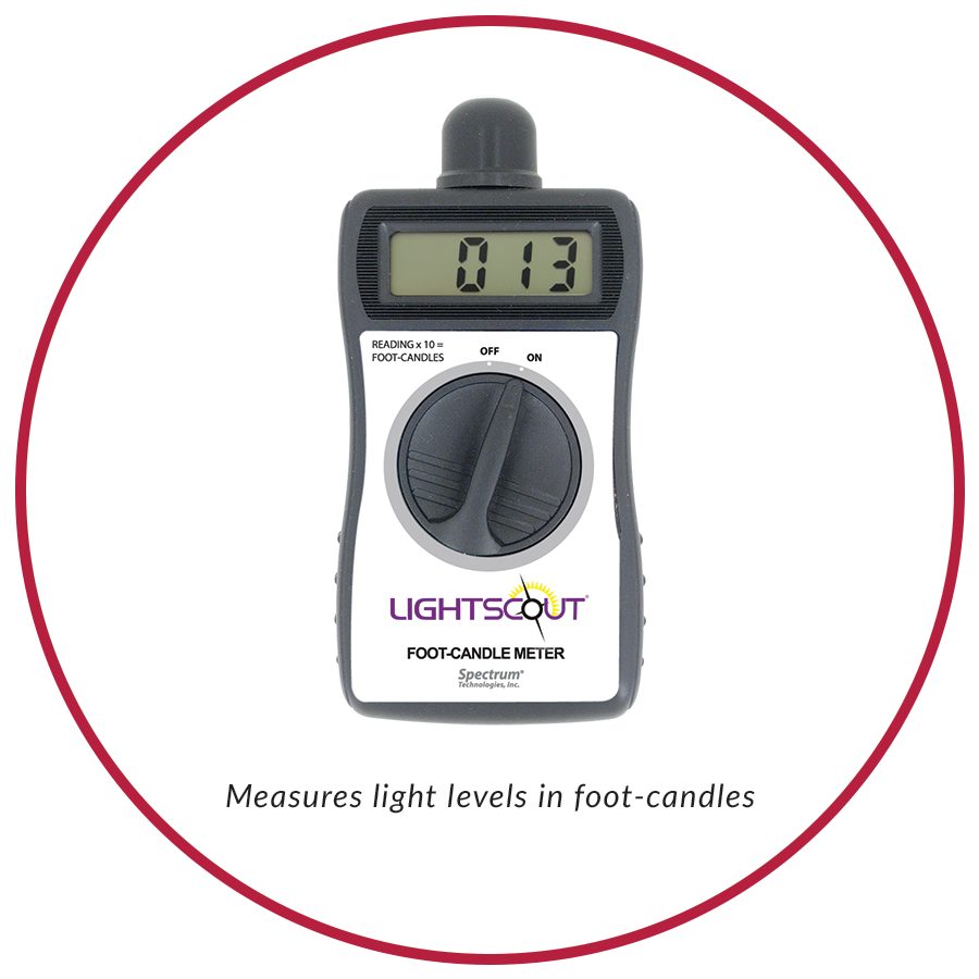 LightScout Foot Candle Meter
